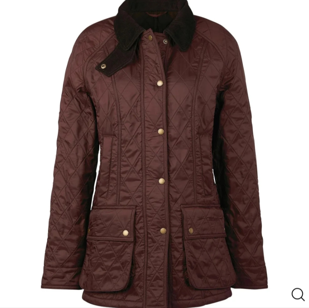 Women's Quilted Jacket - Brown